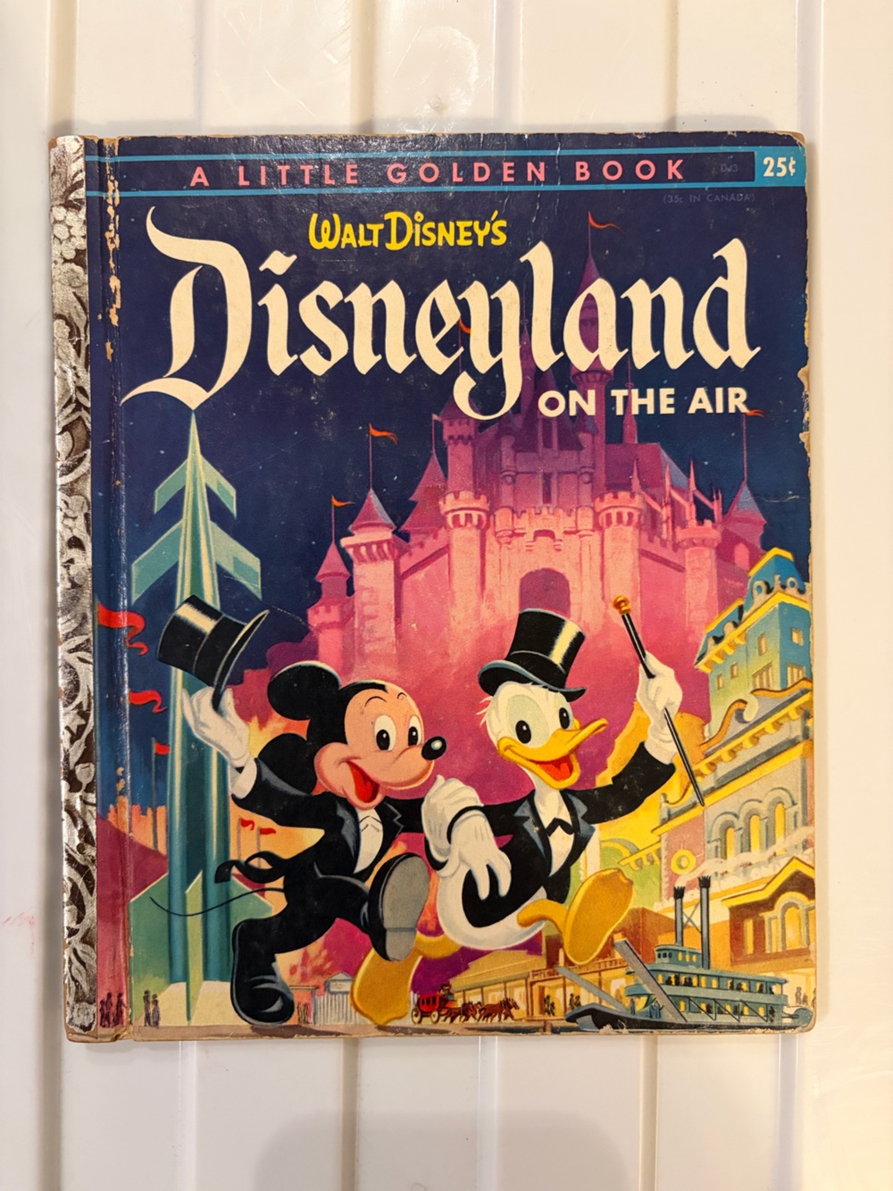 RARE Disneyland On The Air - Golden Book